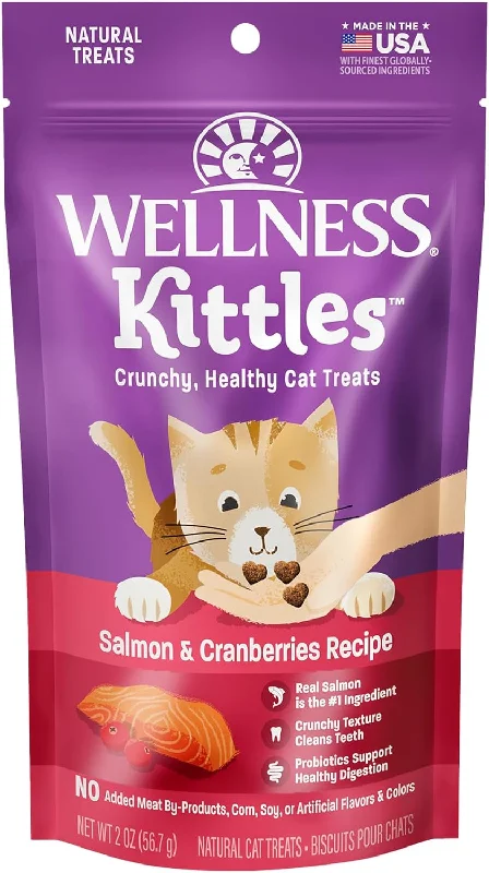 WELLNESS Kittles Salmon & Cranberries, 56.7g