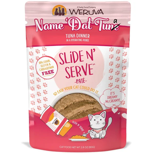 WERUVA Slide N' Serve Pâté Name Dat Tuna Dinner, 80g pouch