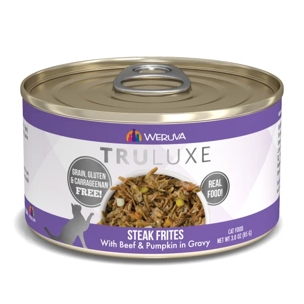 WERUVA TruLuxe Steak Frites Beef & Pumpkin in Gravy, 85g (3oz)