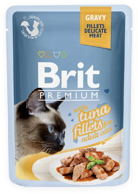 BRIT PREMIUM Fileti u umaku s tunom, 85 g