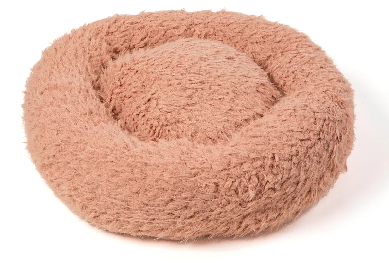 LEOPET krevet Fleece donut 60x20 cm,smeđi