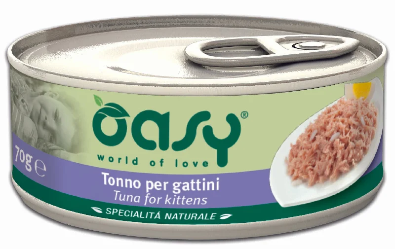 OASY Natural Range KITTEN fileti, tuna, 70g