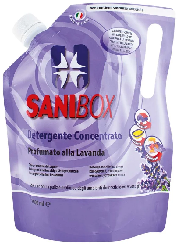 SANIBOX Lavanda, koncentrirani deterdžent s mirisom lavande, 1l