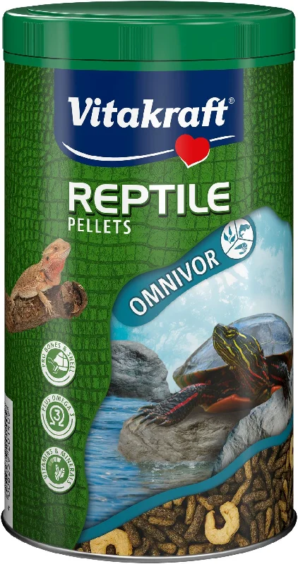 VITAKRAFT Reptile Pellets, hrana u peletima, za svejedne gmazove, 1 L